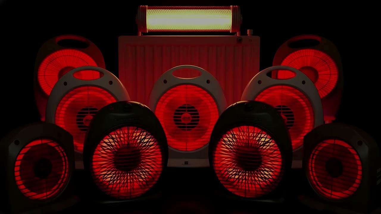 9 COZY Fan Heater Sounds and Thick Box Fan Noise to Sleep Instantly Tonight | 528 Hz Calm