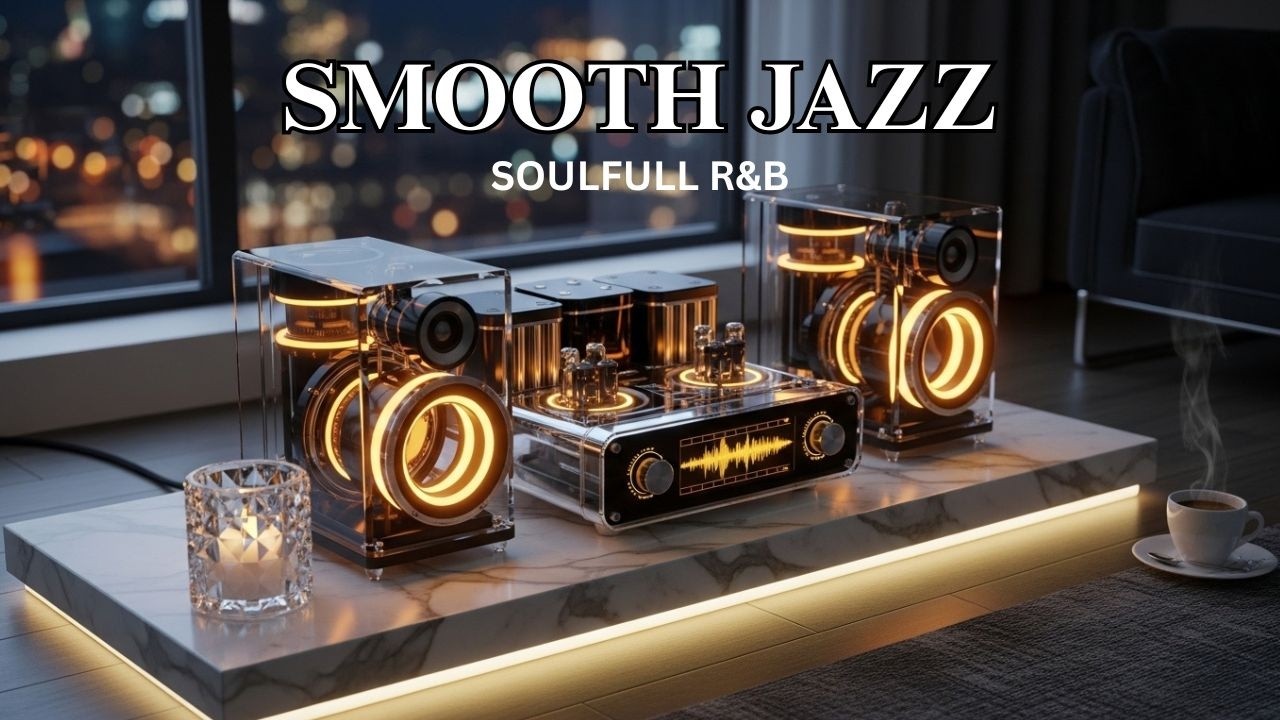 Smooth Jazz & Soulful R&B – Evening Glow Vibes for Deep Relaxation & Chill Focus