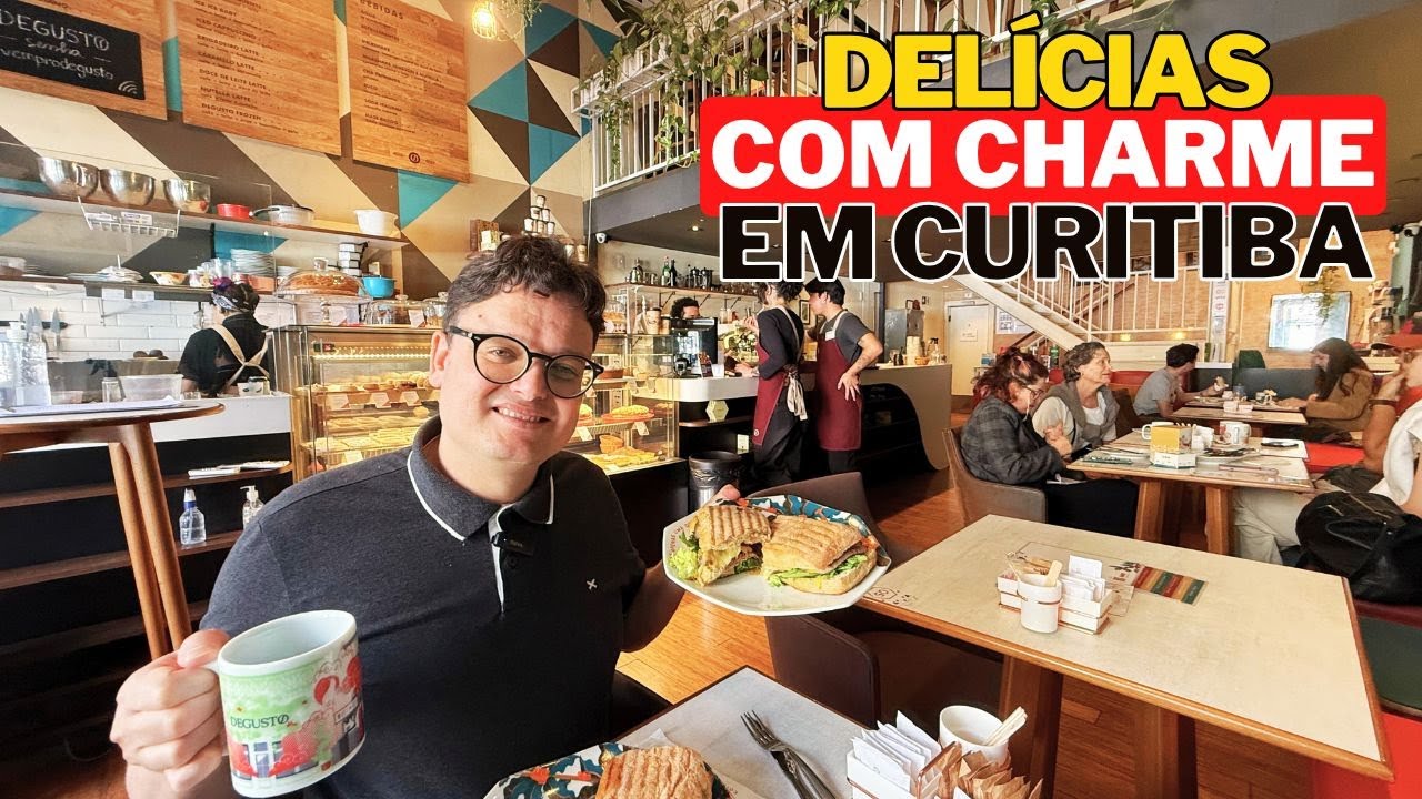 ESSE É UM DOS CAFÉS MAIS CHARMOSOS DE CURITIBA 