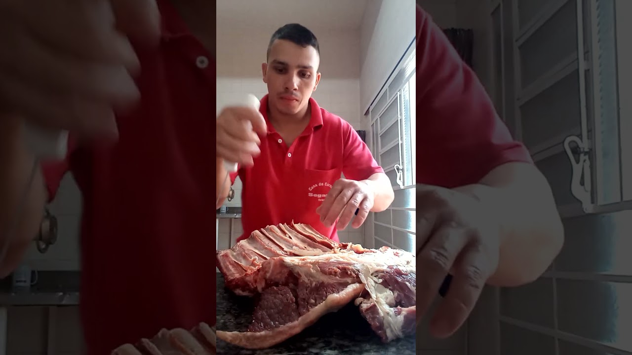 como desossa uma costela para rechear😋😋🤩