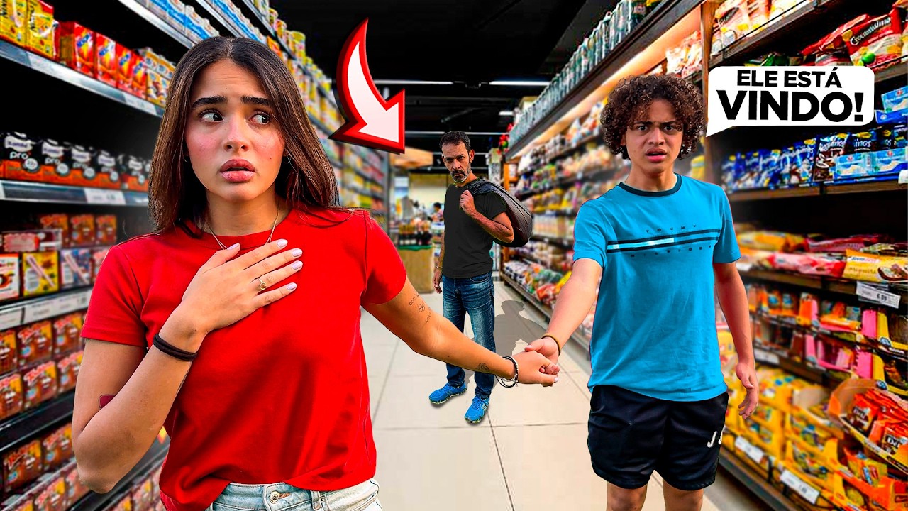 ALGUÉM SEGUIU A LORRAYNE NO MERCADO - ESTAMOS EM PERIGO😱😱😱