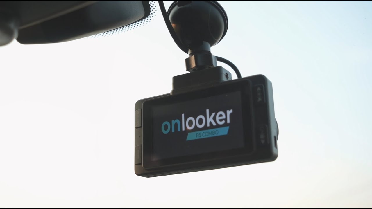 Комбо-видеорегистратор Onlooker R5 Combo с GPS и сигнатурным радар-детектором
