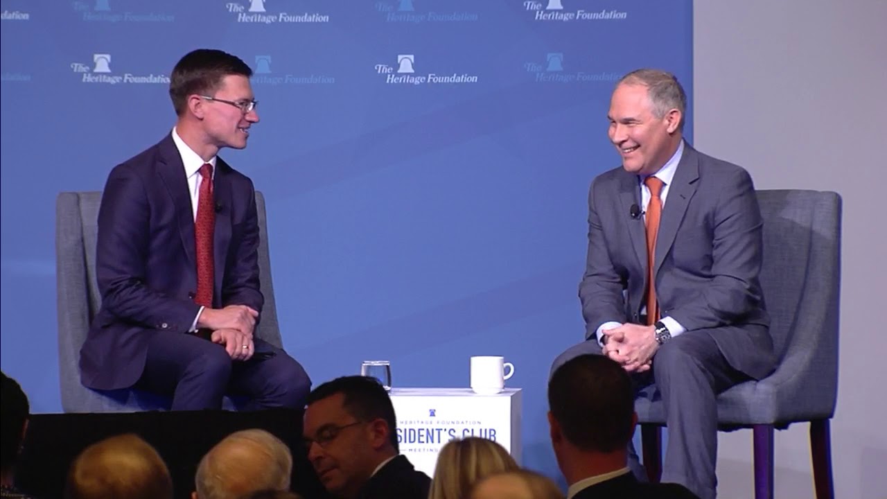 2017 President's Club Luncheon ft EPA Administrator Scott Pruitt  | The Heritage Foundation
