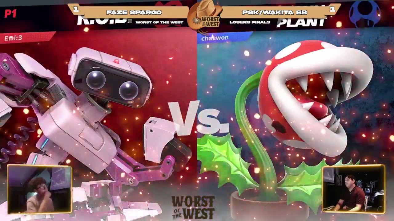 WotW#08 - FaZe | Sparg0 (Piranha Plant) Vs. PSK | WaKa (Luigi) Grand Final