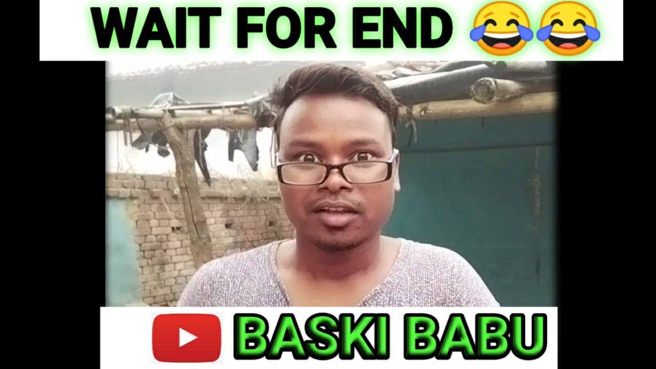 Baski Babu Santali Comedy Status || Santali funny Video ||