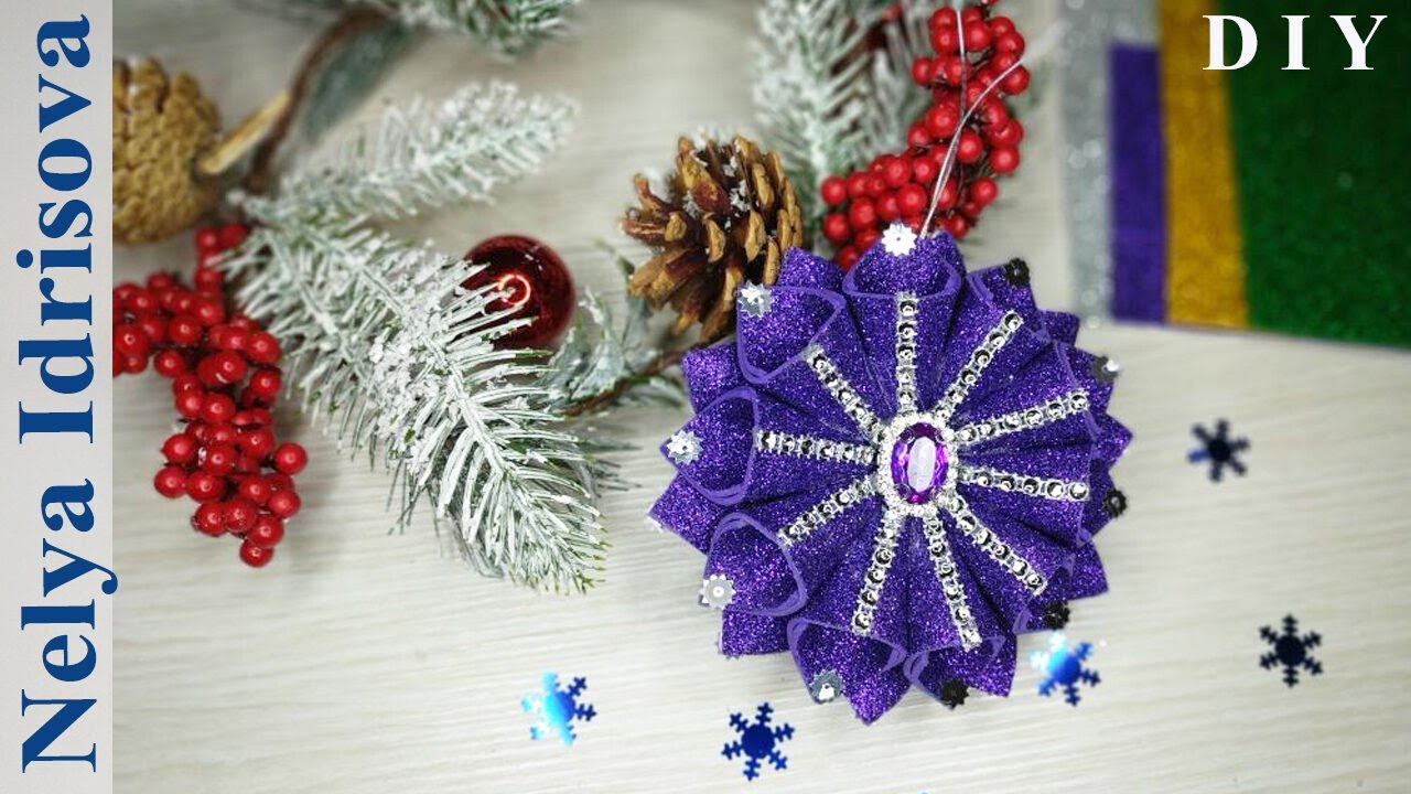 КАК СДЕЛАТЬ КРАСИВУЮ СНЕЖИНКУ КАНЗАШИ ❄ НОВЫЙ ГОД!!!