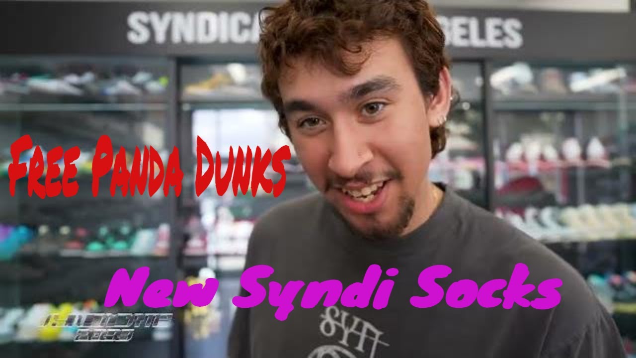 New Syndi socks | Free Pandas| Spider Man AJ1v2 | $150 Store Credit giveaway | Syncity EP71