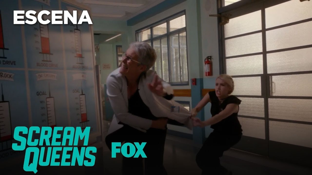 Scream Queens Escena: Chanel Persigue a la Decana Munsch | Temp. 2 Ep. 6