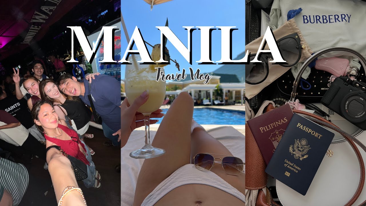 I FLEW BACK HOME TO THE MOTHERLAND | Philippines vlog, clubbing, food