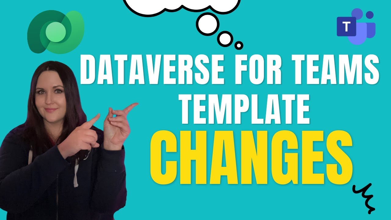 Changes to Dataverse for Teams Templates