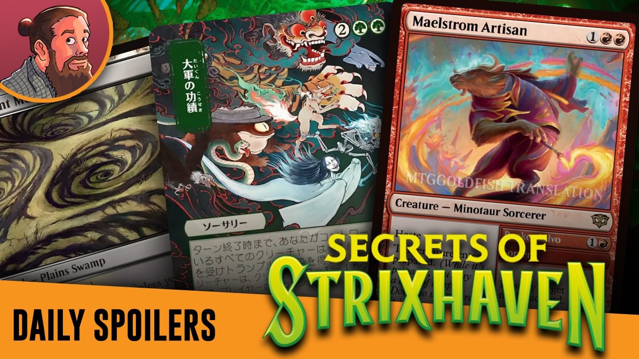 The Secrets of Strixhaven Precons are Juiced (& Land Destruction in Standard) | Daily MTG Spoilers