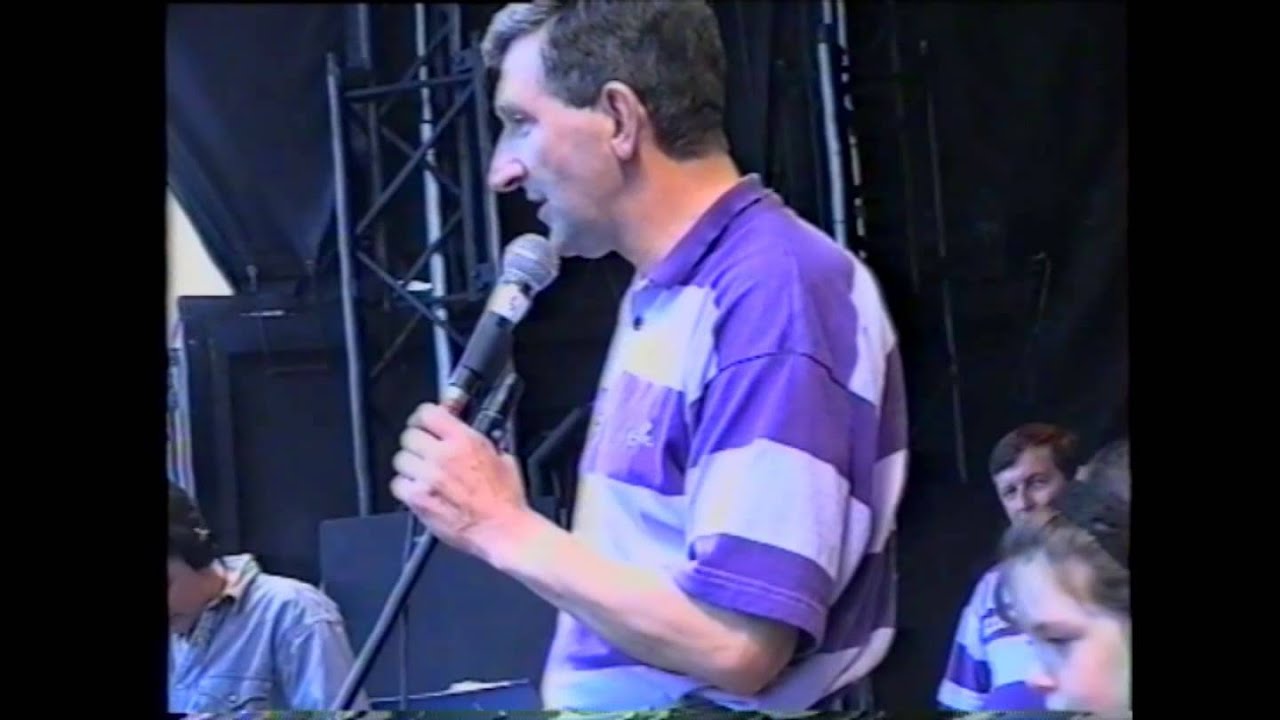 Liam Griffin at Wexford hurlers Oulart homecoming in 1996