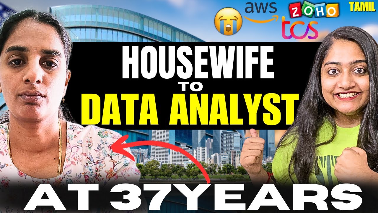 Shocked😳Zero Coding🤯HouseWife to Data Analyst at 37Years🤯🔴