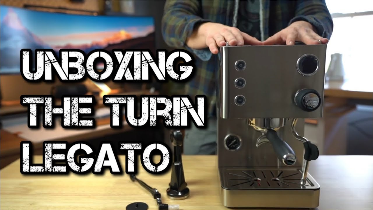 Unboxing The Turin Legato Espresso Machine