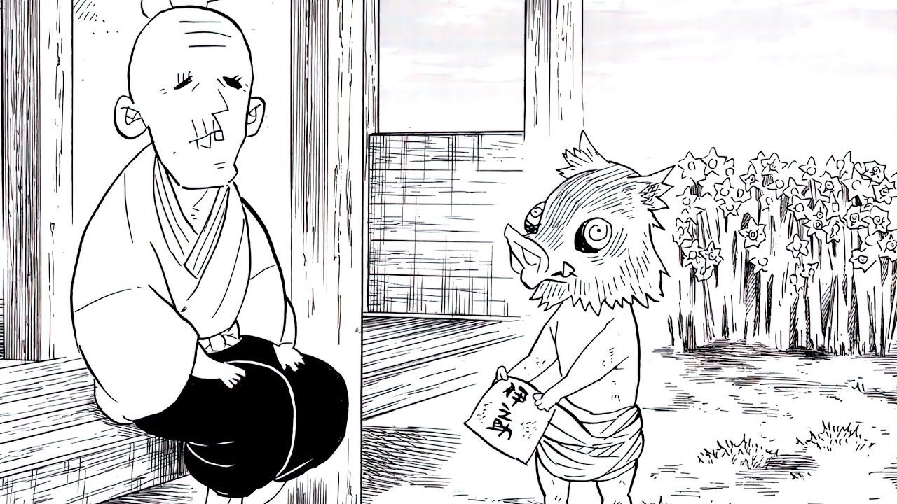 How Inosuke learned to speak (Demon Slayer)