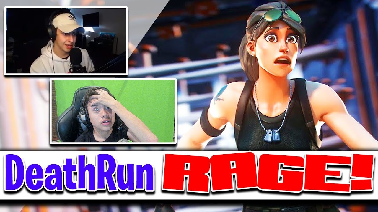 INSANE RAGE At Cizzorz's DEATH RUN! | Fortnite Creative