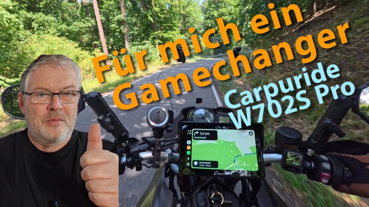 Carpuride W702S Pro Test - Endlich Schluss mit Handy am Lenker!