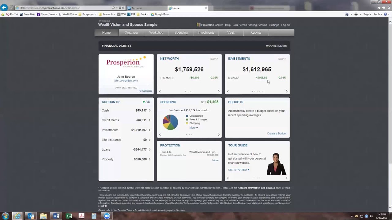 How to - Using the Investment Tab in WealthVision
