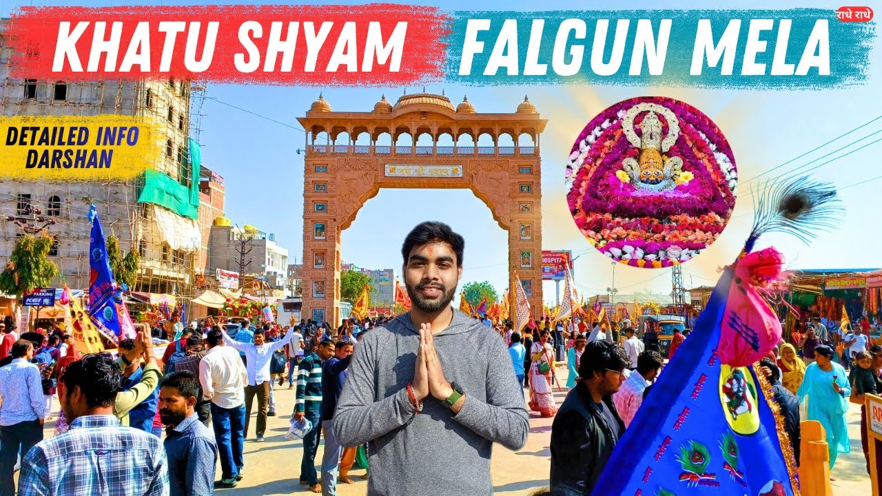 Khatu Shyam Ji Falgun Mela Complete Information and Darshan | Falgun Mela Khatu Shyam Vlog