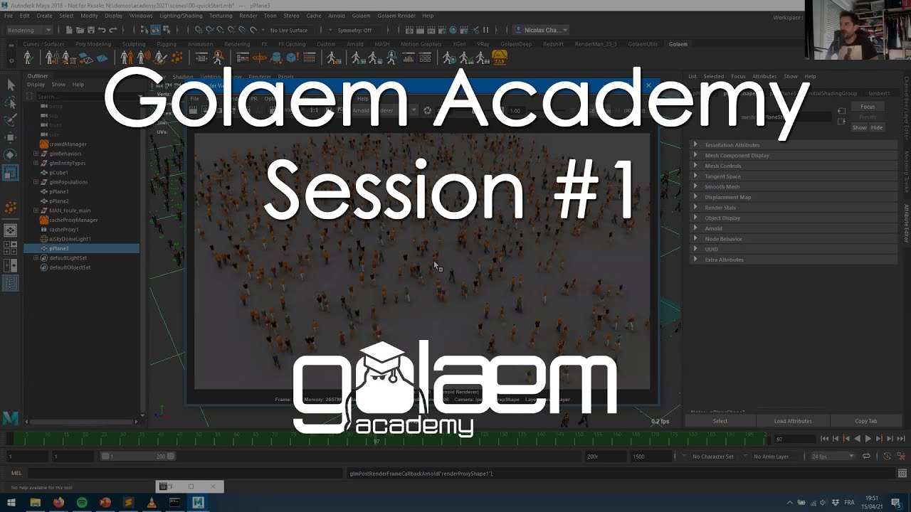 Golaem Academy  Training Session #1 (1080p)