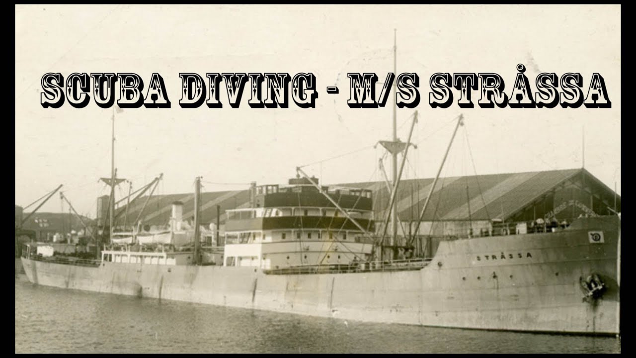 Scuba Diving in Narvik - Dykning - Wreckdiving - M/S Str&aring;ssa [2019]
