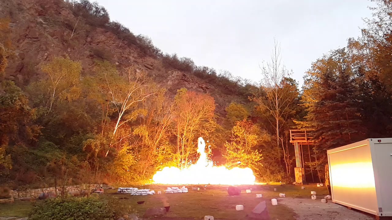 Mehlstaub-Explosion