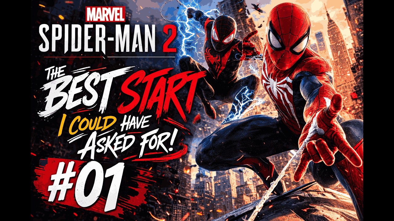 The Best Start I Could Have Asked For! | Marvel’s Spider-Man 2 Gameplay #01