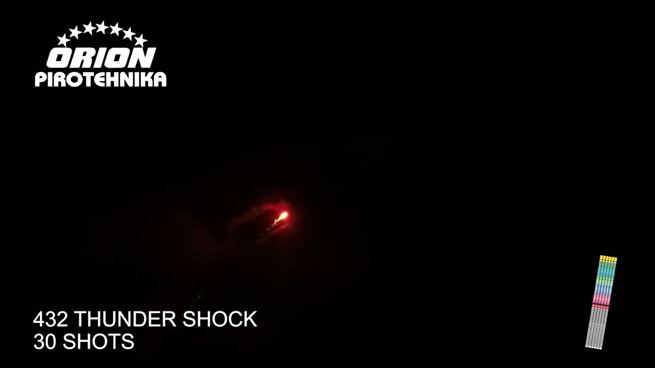 432 THUNDER SHOCK - ORION PIROTEHNIKA