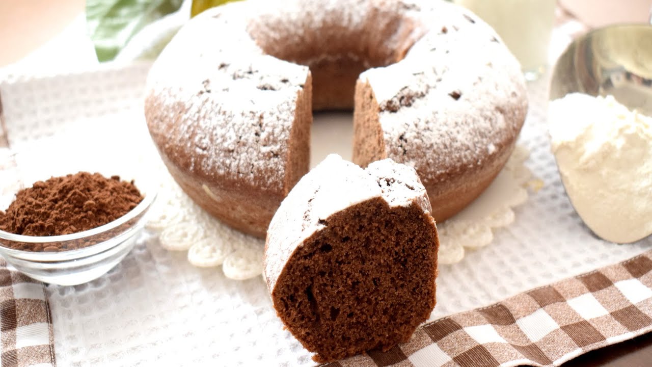 CIAMBELLA AL CIOCCOLATO MORBIDISSIMA SENZA BURRO