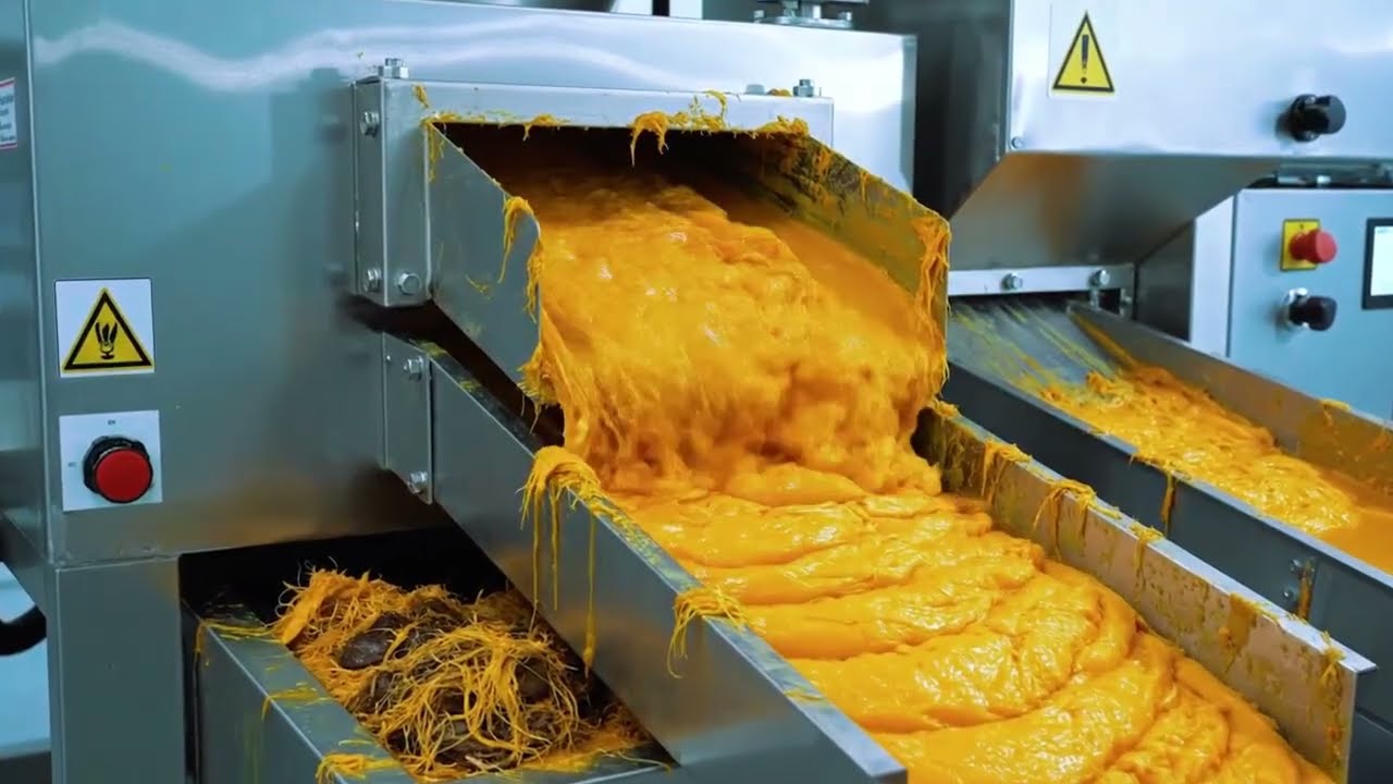 How Mango juice is made inside the factory (full Process)