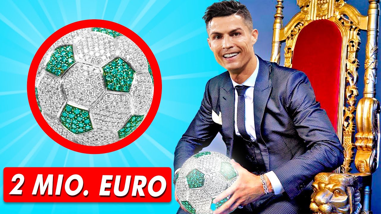 10 Verr&uuml;ckte Dinge, f&uuml;r die RONALDO sein Geld ausgibt