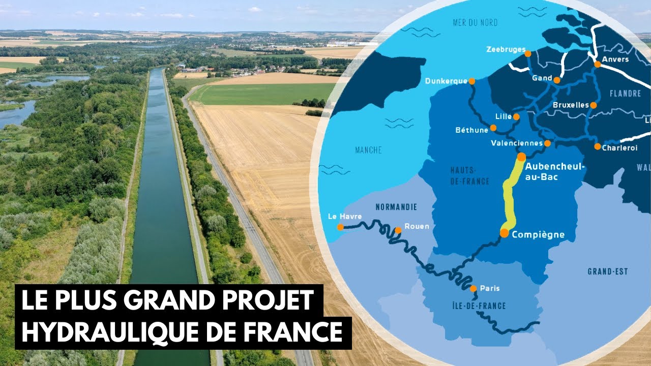 La France Construit Un Canal Qui Révolutionnera L’Europe