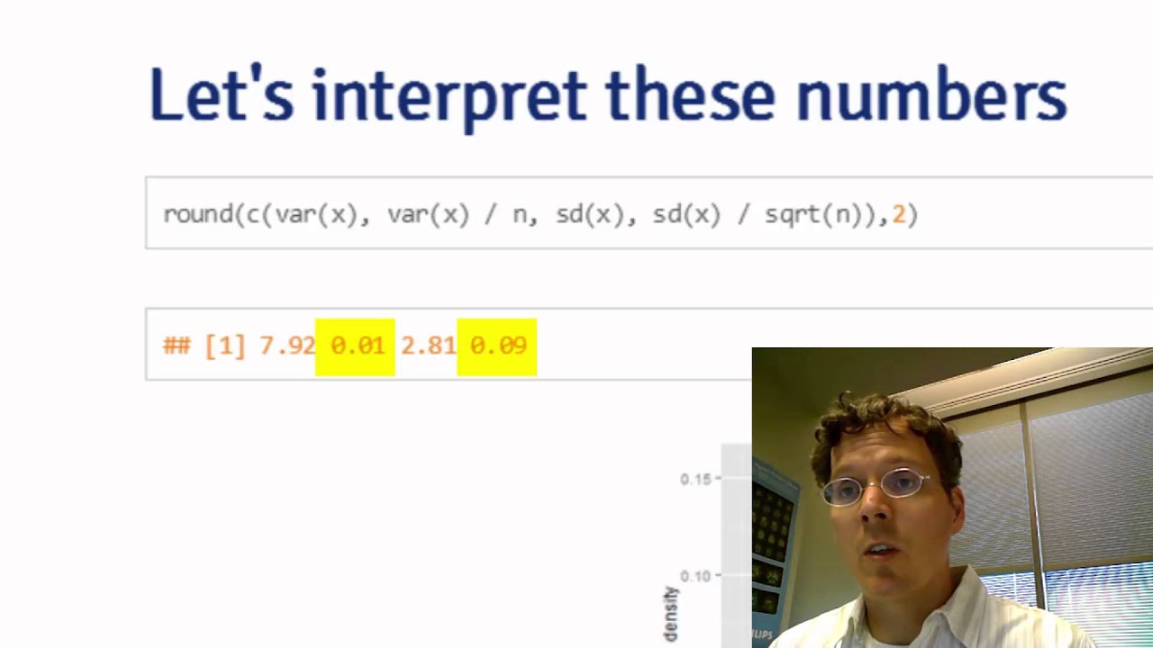 Lecture 5 Part 4 of 4: Variances