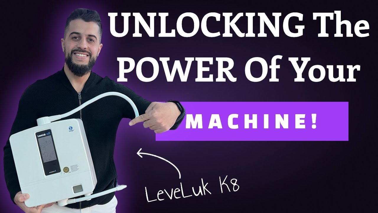 Enagic Kangen 8 - Mastering your Kangen K8 Water Machine