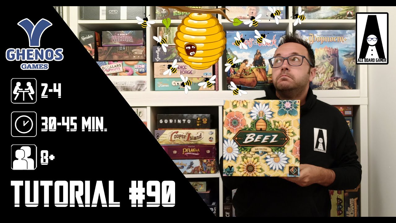 Tutorial #90 (sub ITA): come si gioca a Beez (gioco da tavolo edito dalla Ghenos Games)