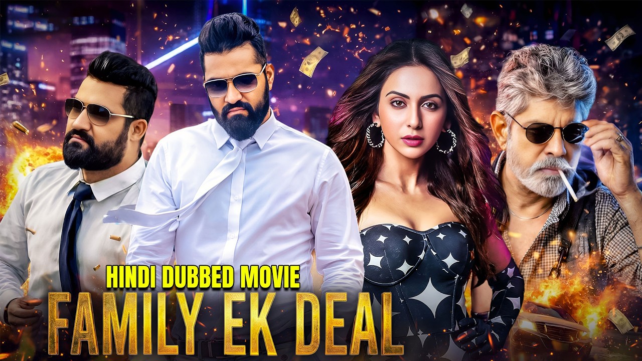 Jr NTR's - Family Ek Deal | New South Indian Movies Dubbed In Hindi 2026 Full | Rakul Preet | Latest