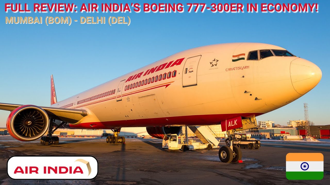 REVIEW | Air India | Mumbai (BOM) - Delhi (DEL) | Boeing 777-300ER | Economy