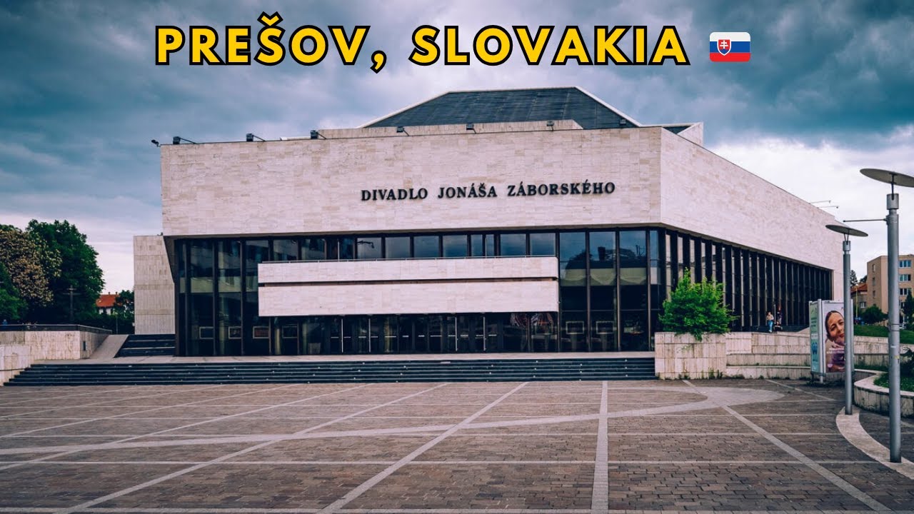 Walking in Pre&scaron;ov Slovakia 🇸🇰 | N&aacute;mestie Legion&aacute;rov street | 4K City Walk