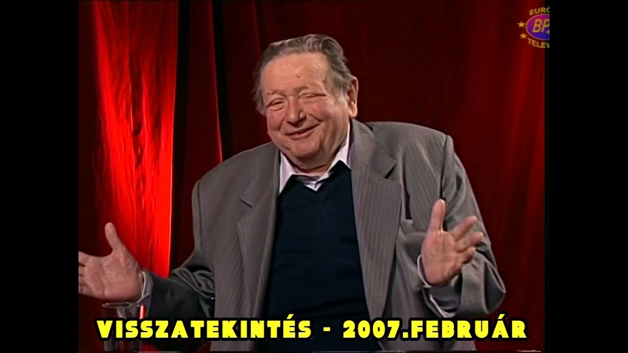 MIKLÓSY GYÖRGY  *  SZÍNÉSZ-TÁRSALGÓ  -  2007. február