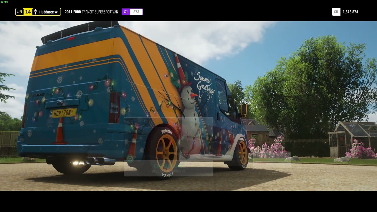 Backbone of Britain , M68 Speed Trap at 190MPH in the 2011 Ford Transit SSV - Forza Horizon 4
