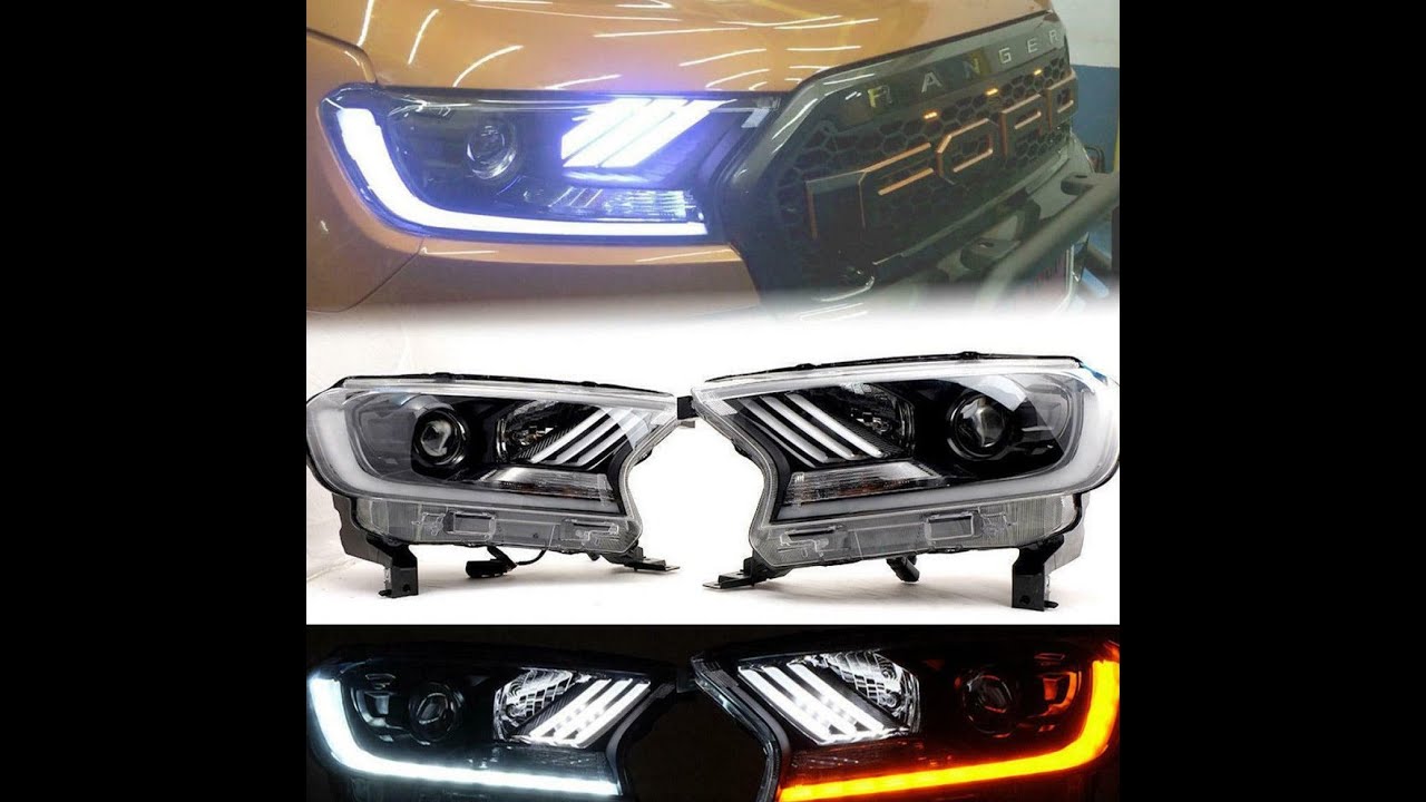 Ford Ranger Mustang Head Light Installation Guide OZI4X4