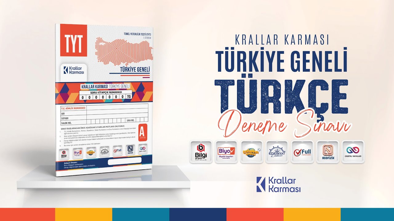 KRALLAR KARMASI 1. TÜRKİYE GENELİ TYT DENEMESİ TÜRKÇE TESTİ ÇÖZÜMLERİ