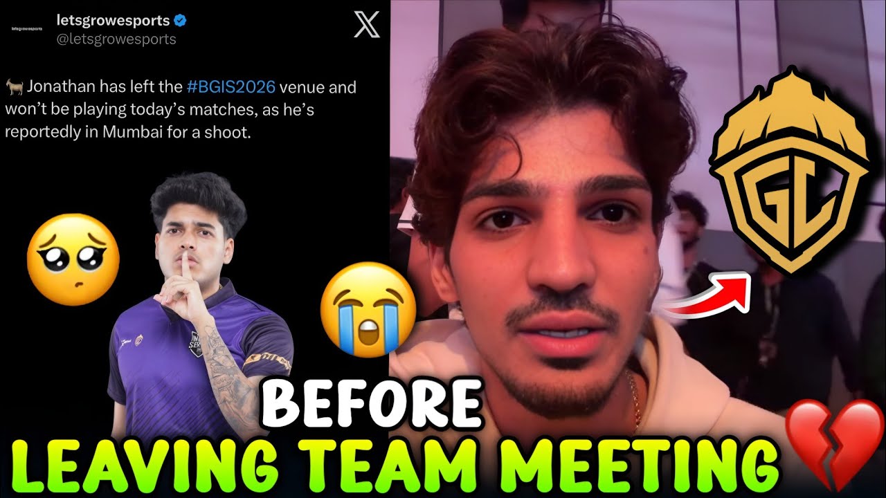 JONATHAN PLAYING BGIS FINAL? 🤔 ZGOD REVEAL BEFORE LEAVING 😳 GODL TEAM MEETING 💛 | GODL 
