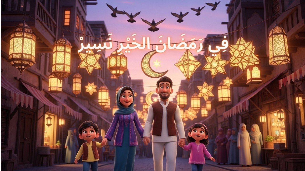 أغنية فِي رَمَضَانَ الخَيْرِ نَسِيرْ 🌙✨ | تشجيع الأطفال على عمل الخير #عالم_جودي #رمضان_2026