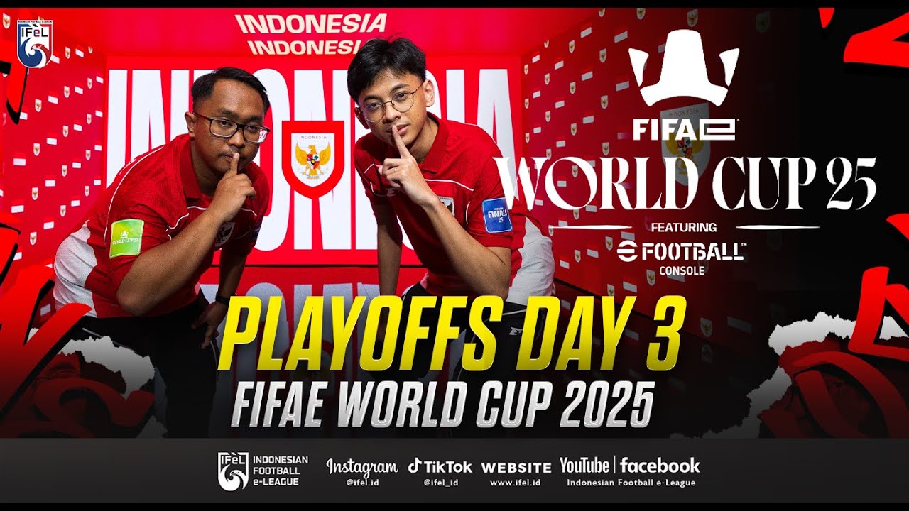 FIFAe World Cup 25™ ft. eFootball Console - Day 3 - QUARTER-FINALS & SEMI-FINALS