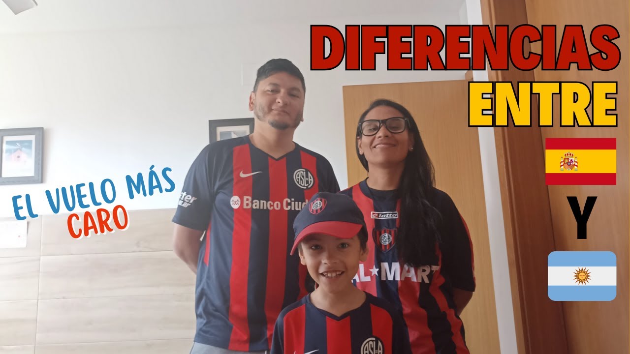 DIFERENCIAS entre ESPAÑA y ARGENTINA