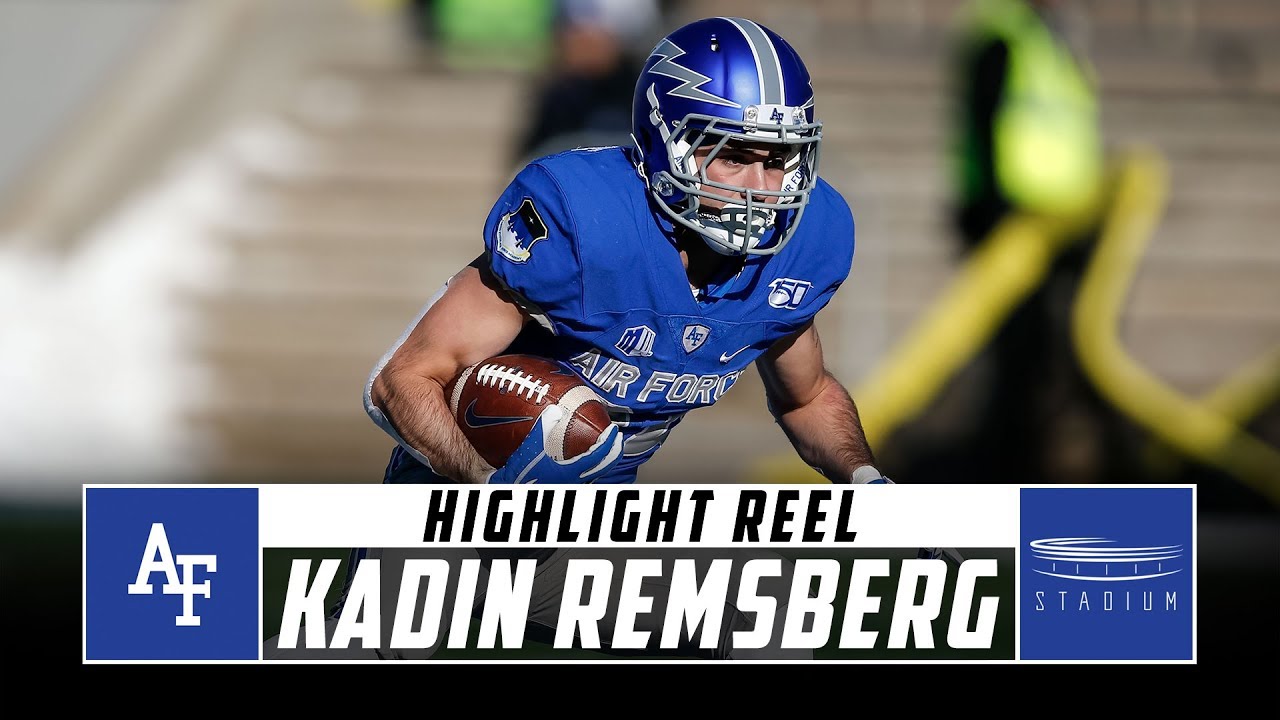 Air Force RB Kadin Remsberg Highlight Reel - 2019 Season | Stadium