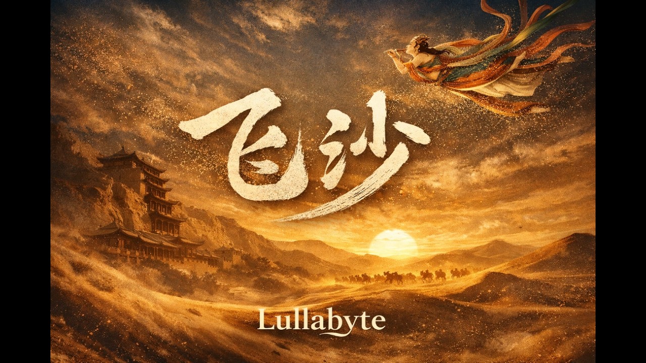 飞沙 敦煌中国风音乐  大漠史诗  千年与一瞬的东方意境 | Lullabyte | 为一群已经很努力的人，留一个可以不用再用力的地方 #国风音乐  #古风原创