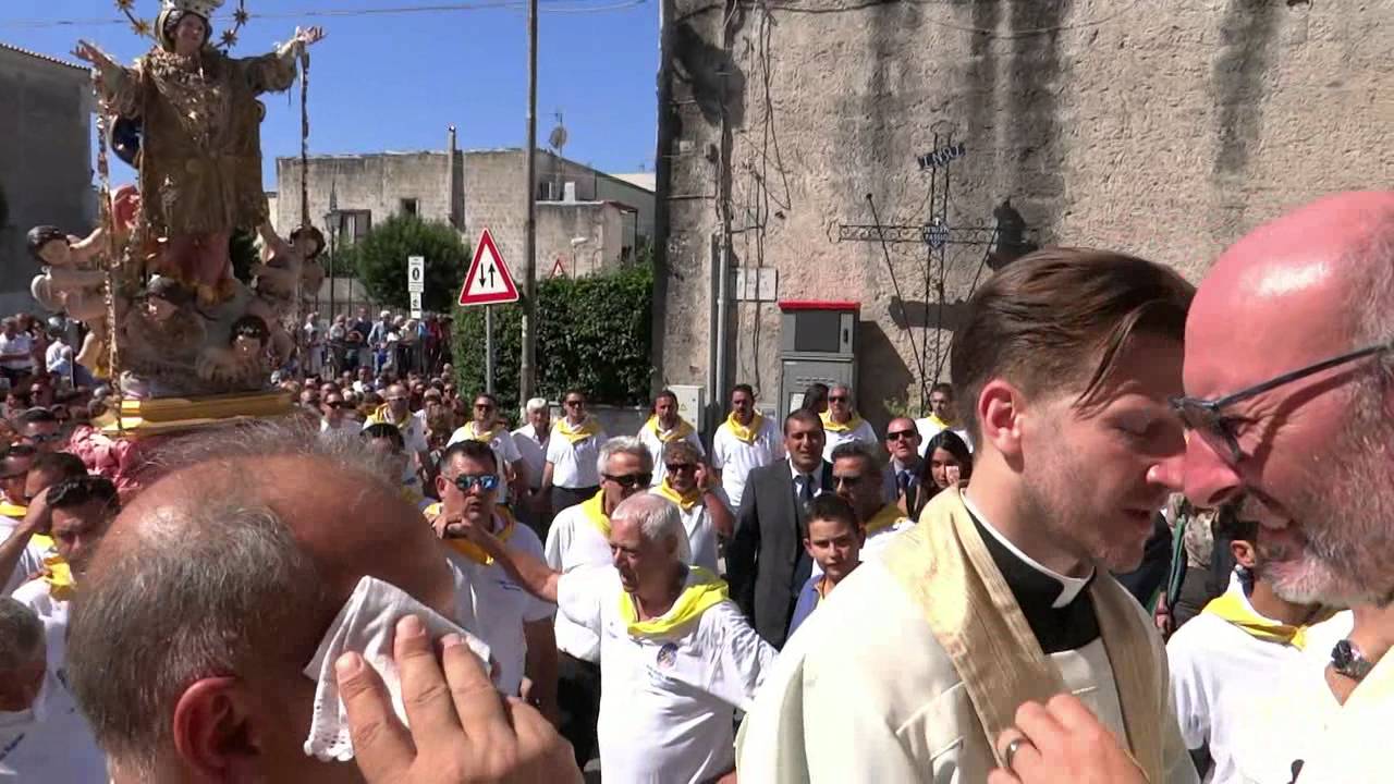 Processione della Madonna Assunta prima parte Monte di Procida