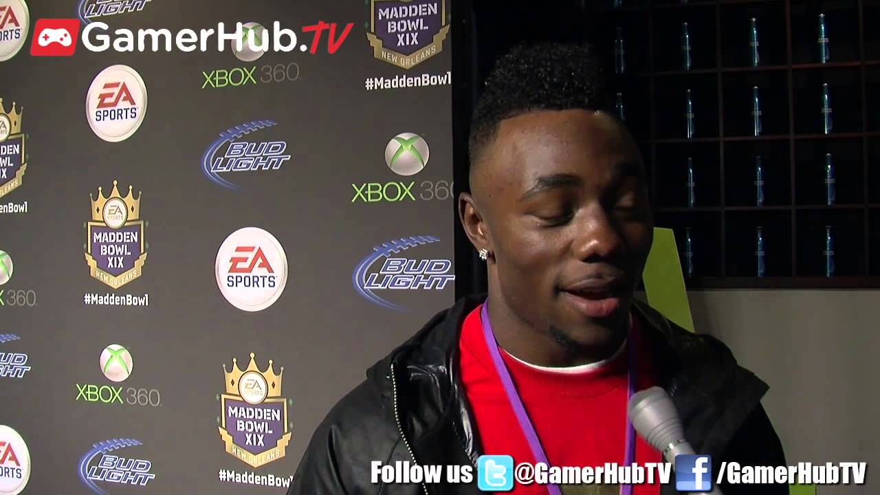 Madden Bowl XIX Champion Kenjon Barner Talks Video Games - Gamerhubtv